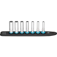 Hazet SmartRail 1/4" Steckschlüssel 850LG-SR/7, Sechskant, 7-teilig schwarz, SW 5,5 - SW 13, lang